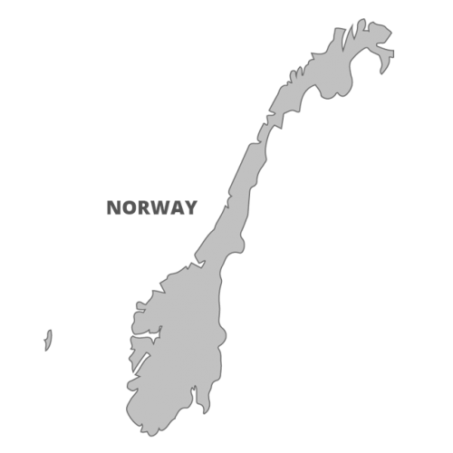 Map of Norway